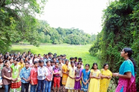 River Conservation initiative of S K V HS Kuttemperoor