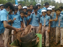 SEED- Waste management in school( waste bin preparation)