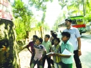 വഴിയോരമരങ്ങള്‍ക്ക് സാന്ത്വനമായി ചെറുമുണ്ടശ്ശേരി എ.യു.പി.സ്‌കൂള്‍